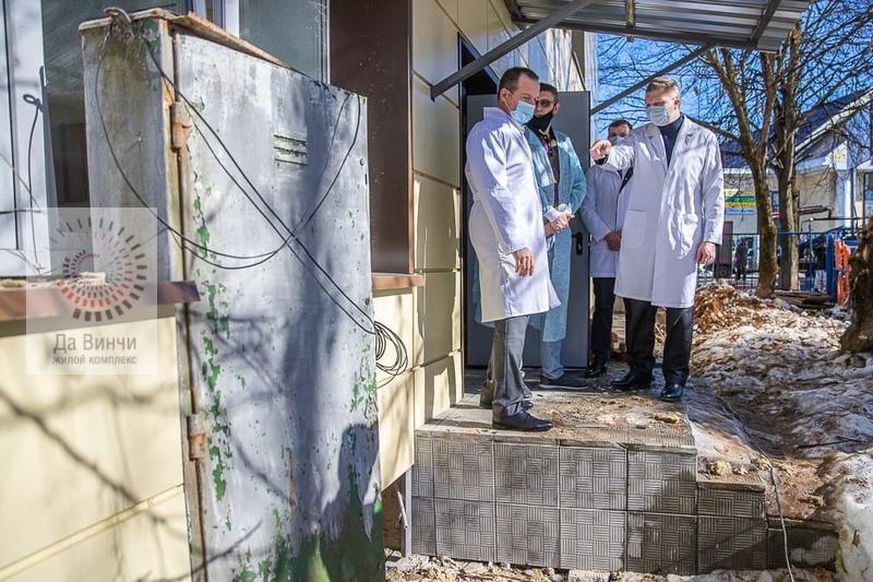 Ремонтные работы в стационаре Звенигородской больницы должны завершить до конца месяца