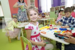 Воспитаница детского сада в Новоивановском